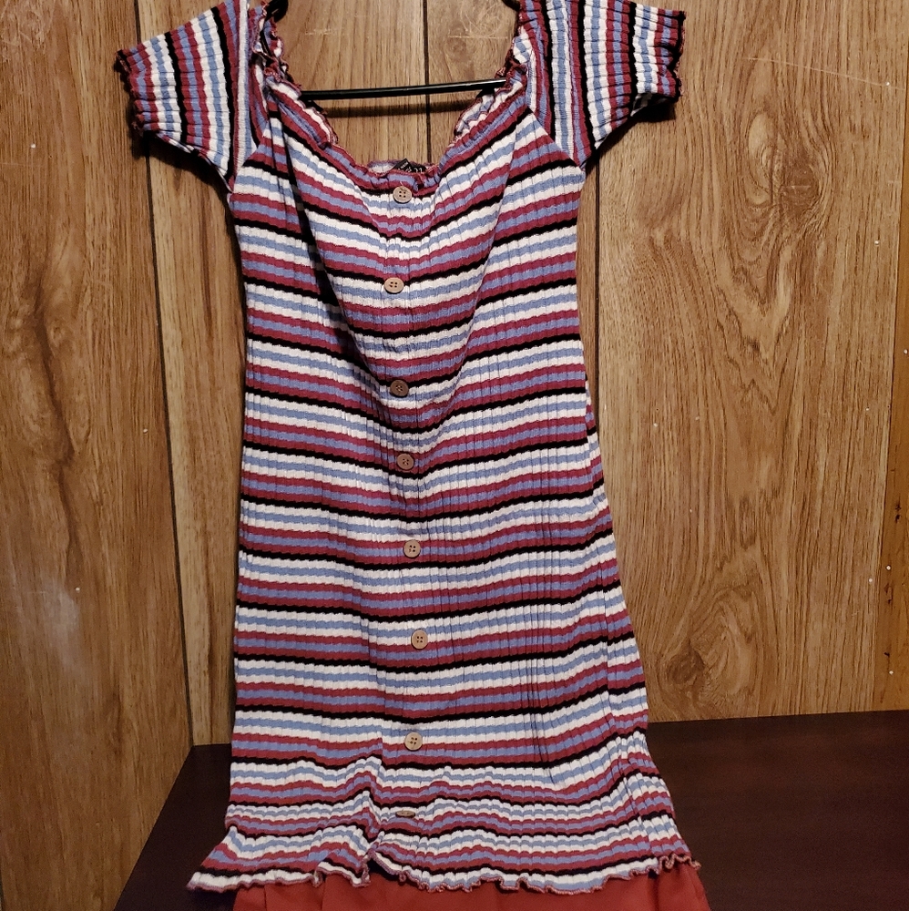 Off the shoulder dress